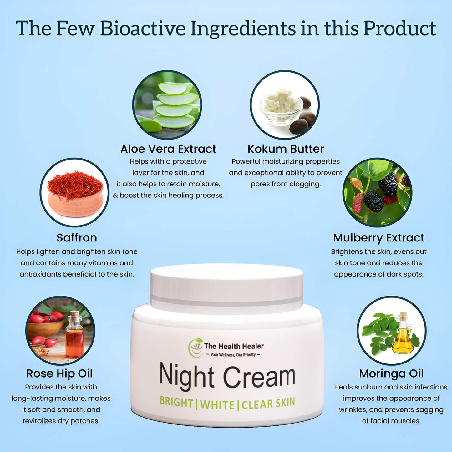 The Health Healer Night Cream (100% Original)