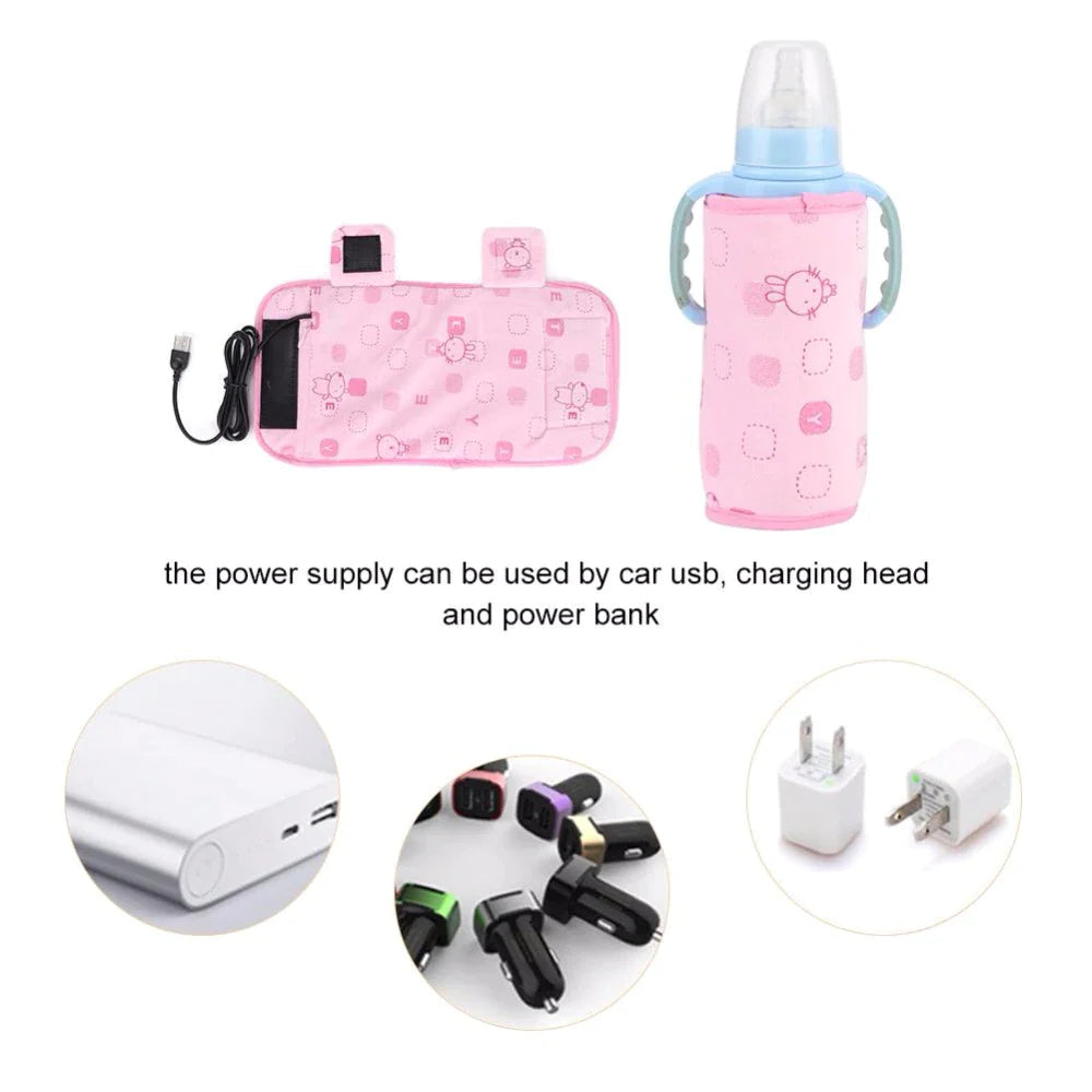 Portable Milk Warmer 💗 | Instant Warm Milk For Your Baby (Imported)